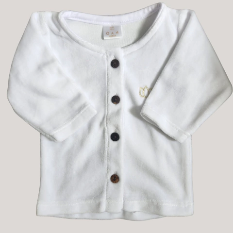 Campera Plush - Blanco