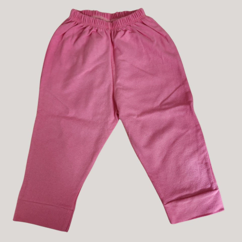 Pantalón rústico rosa chicle
